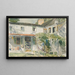 Retro della vecchia casa - Childe Hassam — quadro incorniciato alla parete