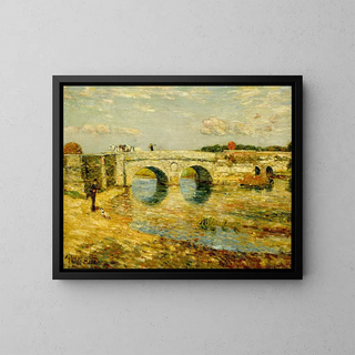 Childe Hassam - Bridge Over the Stour.webp