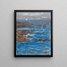 Falesie e mare di Appledore - Childe Hassam — quadro incorniciato alla parete