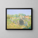 Cimitero coloniale a Lexington - Childe Hassam — quadro incorniciato alla parete