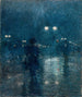 Notturno di Fifth Avenue - Childe Hassam — vista dell’opera