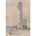Faro dell'isola di Shoals - Childe Hassam — vista dell’opera