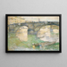 Ponte Santa Trinita - Childe Hassam — quadro incorniciato alla parete