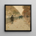 Quai du Louvre - Childe Hassam — quadro incorniciato alla parete