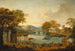 Processione vicino a un lago - Dinastia Qing cinese — vista dell’opera