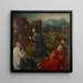 Cristo nel Monte degli Olivi - Bernard van Orley — quadro incorniciato alla parete