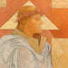 Cristo con corona di spine e alone triangolare - Aloys Wach — vista dell’opera