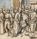 Cristo davanti a Pilato - Cerchio di Hans Holbein il Vecchio — vista dell’opera