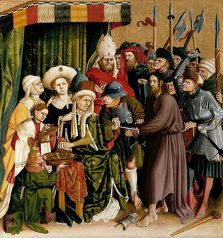 Christ devant Pilate - Les ailes de l'autel de Wurzach en haut à droite - Hans Multscher