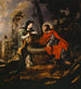 Cristo e la donna samaritana - Simon de Vos — vista dell’opera