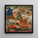 Cristo e i bambini serie Cerimonie VI - Witold Wojtkiewicz — quadro incorniciato alla parete