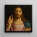Cristo Redentore - Francesco Bissolo — quadro incorniciato alla parete
