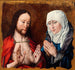 Cristo che mostra a sua madre as feridas dei chiodi nelle sue mani - Albrecht Bouts — vista dell’opera
