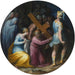 Cristo portando la croce - Giovanni Battista Naldini — ambientato in un interno