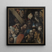 Cristo portando la croce - Hieronymus Bosch — quadro incorniciato alla parete