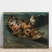 Riproduzione del dipinto Cristo sul mare di Galilea - Eugène Delacroix