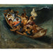 Riproduzione del dipinto Cristo sul mare di Galilea - Eugène Delacroix