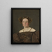 Adolphine Emelie Petersen née de Roepstorff - Christen Købke — quadro incorniciato alla parete