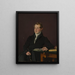 Dr. Johann Henning Kjetil Hjardemaal - Christen Købke — quadro incorniciato alla parete