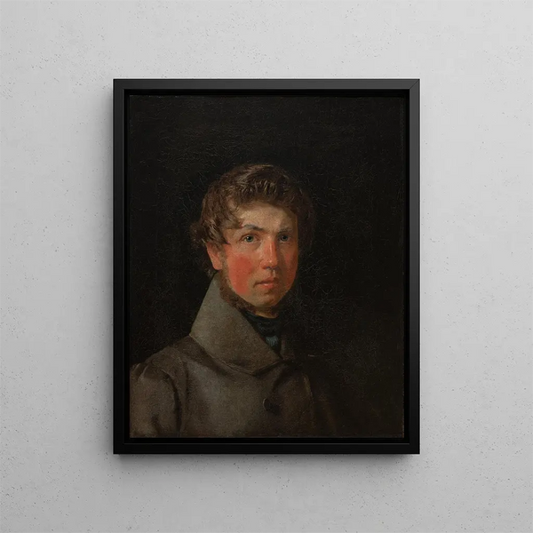 Autoritratto - Christen Købke — quadro incorniciato alla parete