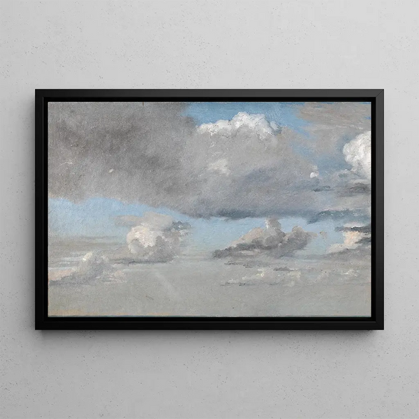 Studio di nuvole - Christen Købke — quadro incorniciato alla parete