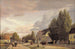 Vista di una strada a Østerbro fuori Copenaghen, luce del mattino - Christen Købke — vista dell’opera