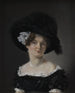 Mathilde Theresia von Irgensbergh née Holsten, moglie di Mathias Friis von Irgensbergh - Christian Albrecht Jensen — vista dell’opera