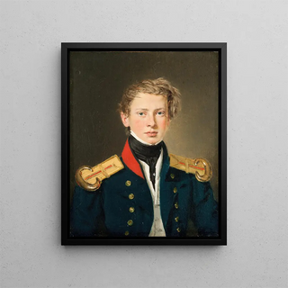 Christian Albrecht Jensen - SubLieutenant Cosmus Bornemann Royal Danish Navy born 1809 died 1888.webp