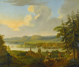 Christian August Lorentzen - Kristiania From Ekebergasen.webp