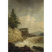 Riproduzione del dipinto Paesaggio nordico con una cascata - Christian Ezdorf