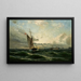 Paesaggio marino - Christian Fredrik Svensson — quadro incorniciato alla parete