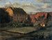 Le case rosse - Christian Friedrich Gille — vista dell’opera