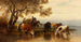 Paesaggio con contadini e bestiame - Christian Friedrich Mali — vista dell’opera