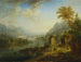 Paesaggio con fiume - Christian Georg Schütz l'Ancien — vista dell’opera