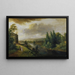 Château de Schönbusch près d'Aschaffenburg - Christian Georg Schütz l'Ancien — quadro incorniciato alla parete