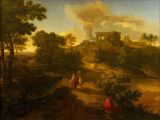 Christian Gottlieb Schick - Heroic Landscape With Hagar And Ishmael.webp