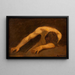 Desiderio, nudo maschile - Christian Griepenkerl — quadro incorniciato alla parete