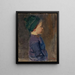 Un piccolo ragazzo - Christian Krohg — quadro incorniciato alla parete
