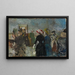 Albertine - Christian Krohg — quadro incorniciato alla parete
