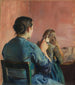 Tresser ses cheveux - Christian Krohg — vista dell’opera