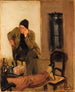 Charles Lundh in conversazione con Christian Krohg - Christian Krohg — vista dell’opera