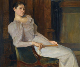 Christian Krohg - Girl In White.webp
