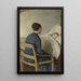 Riproduzione del dipinto Madre a letto con il suo bambino - Christian Krohg