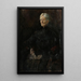 Ritratto di Mme Betsy Gude - Christian Krohg — quadro incorniciato alla parete