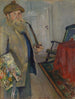 Autoritratto - Christian Krohg — vista dell’opera