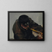 Le Musicien - Christian Krohg — quadro incorniciato alla parete