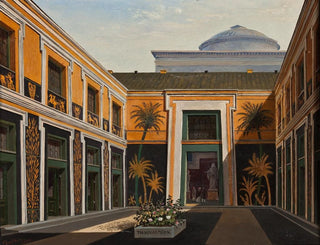 Christian Olavius Zeuthen - The Courtyard Of The Thorvaldsen Museum.webp