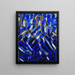 Astrazione della Montagna Blu - Christian Rohlfs — quadro incorniciato alla parete