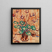 Cyclamen - Christian Rohlfs — quadro incorniciato alla parete