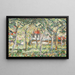 Giardino a Soest - Christian Rohlfs — quadro incorniciato alla parete